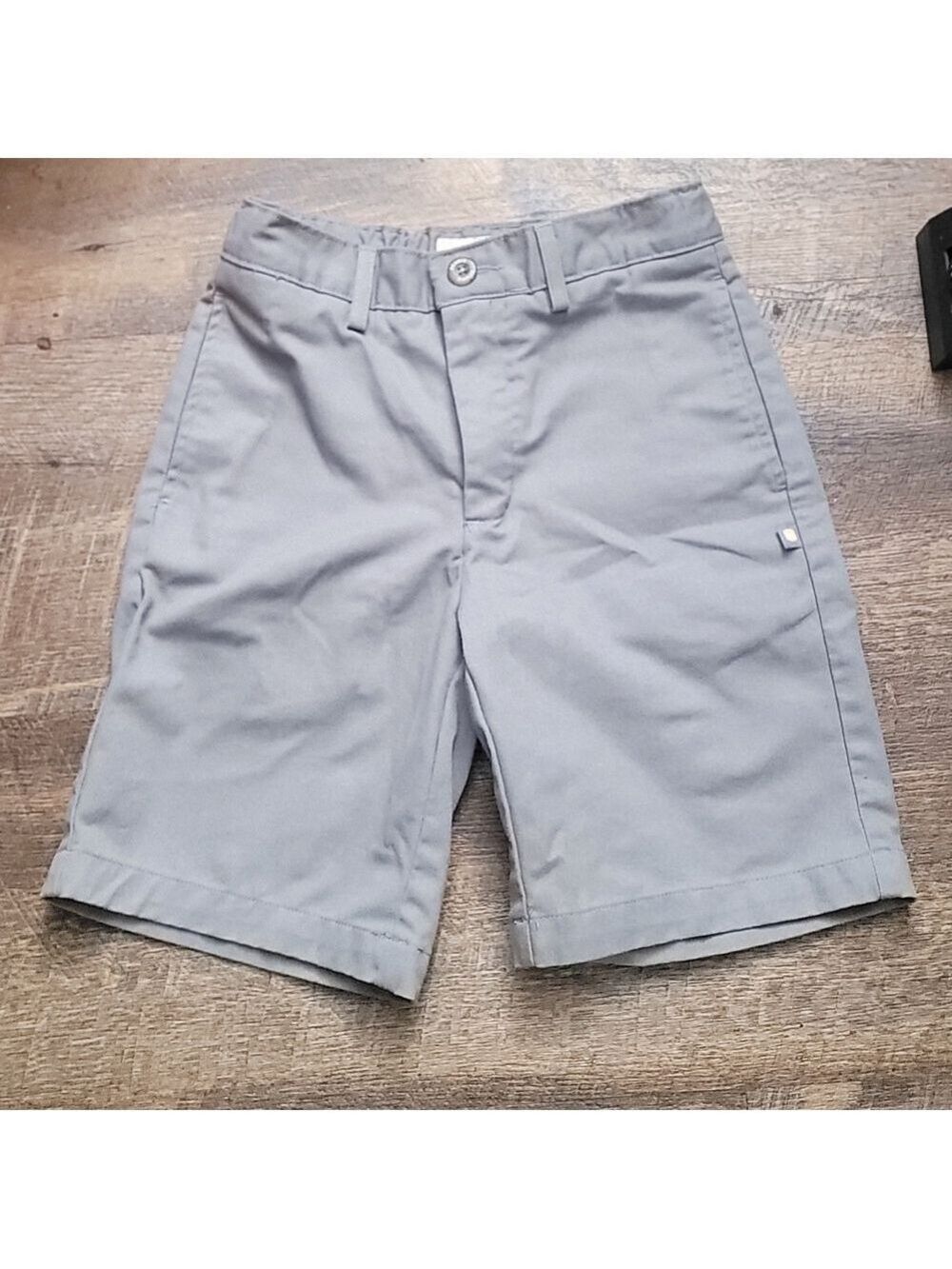 Dennis Boys Gray Shorts Sz 12 Slim